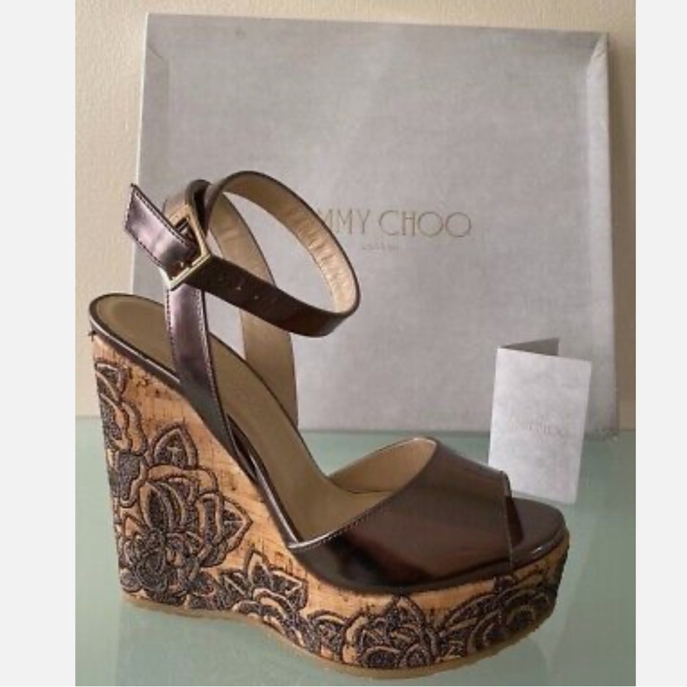 These are the absolute cutest shoes ever! Jimmy Choo size 37👡